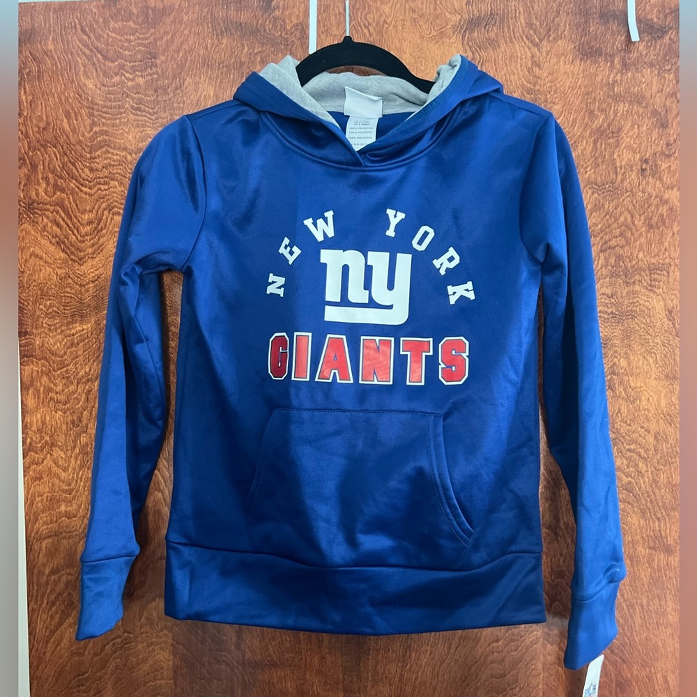 NWT NFL New York Giants Blue Apparel Girls size‎ L (10/12)